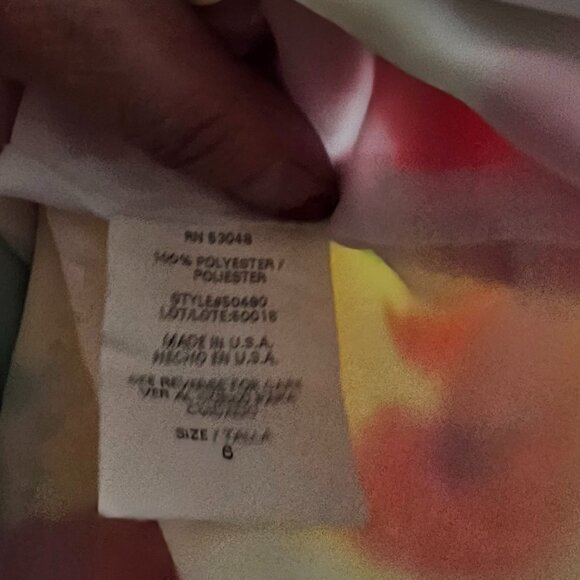 Sophia Christina Floral Halter Dress – Size 6 - Picture 6 of 6